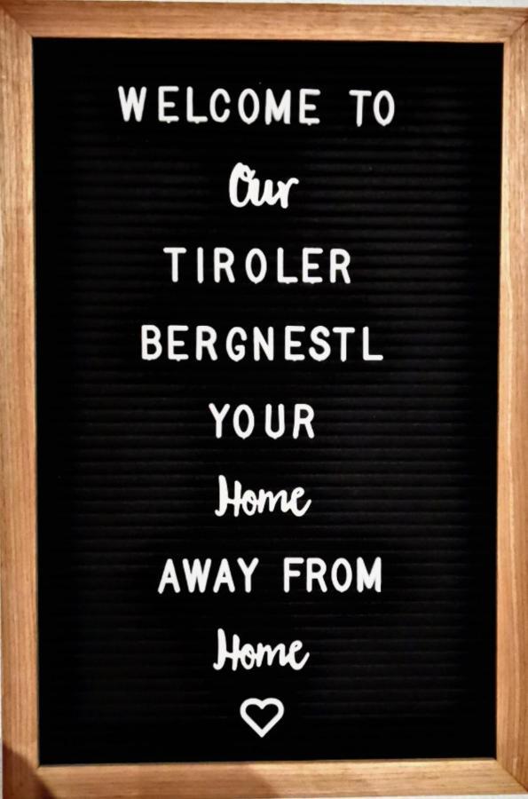 Tiroler Bergnestl Lejlighed Imst Eksteriør billede